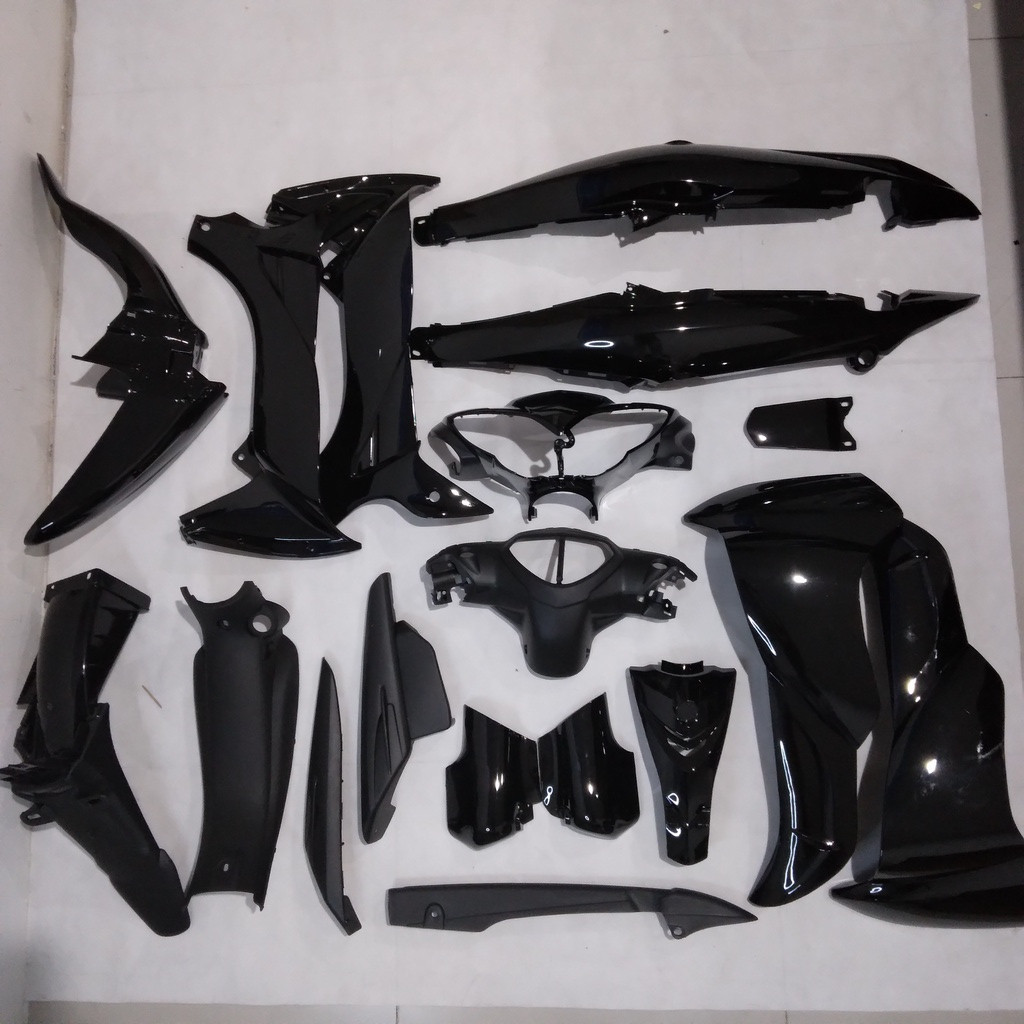 Full Body Jupiter Z Burhan 2006 2007 2008 Hitam WIN | complete set bodi lengkap komplit kasar halus 