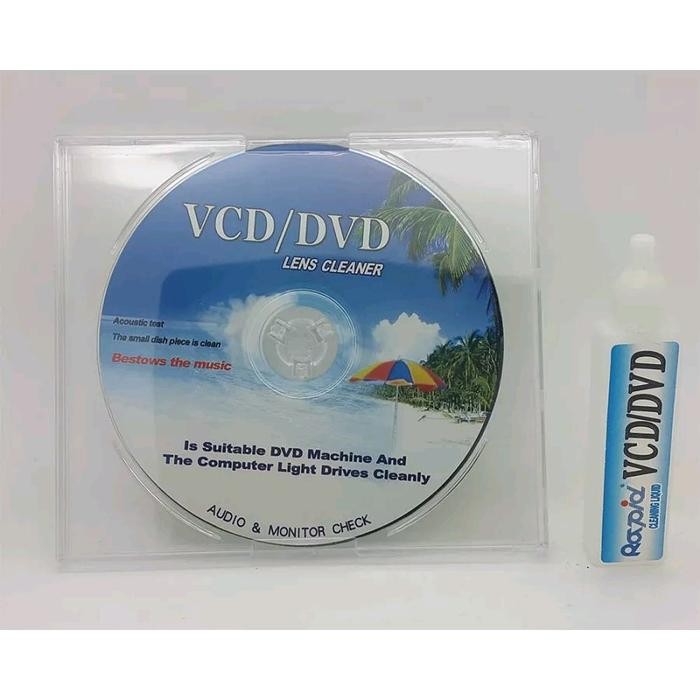 Vcd / DVD / CD-room Lens Cleaner & Audio Tape Head Cleaner Camera Brush - DVD1