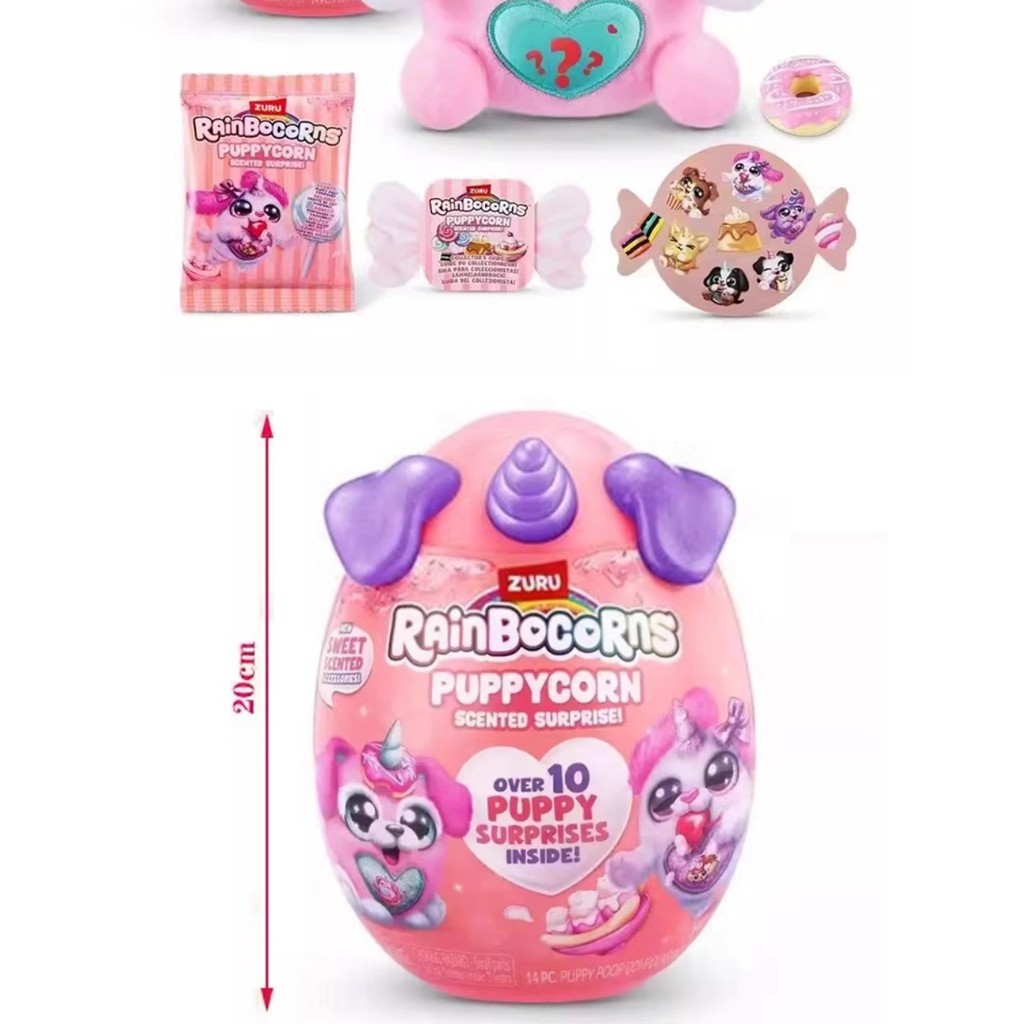 Rainbocorns Zuru Rainbocorns Surprise Puppycorn Scented Surprise Mystery Original Zuru Toys Mini Bra
