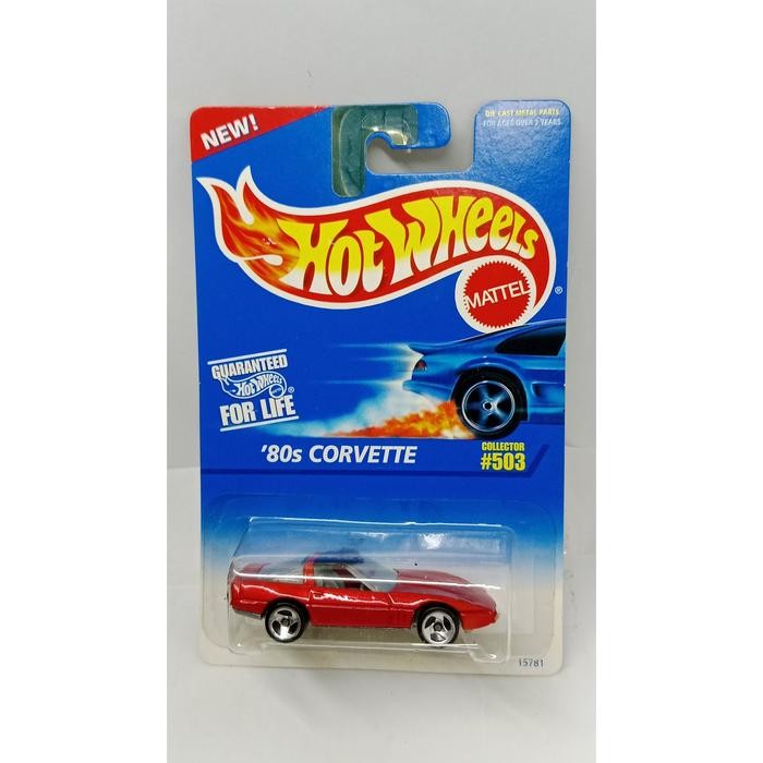 ORIGINAL HOT WHEELS 80s CORVETTE   LWA12-580
