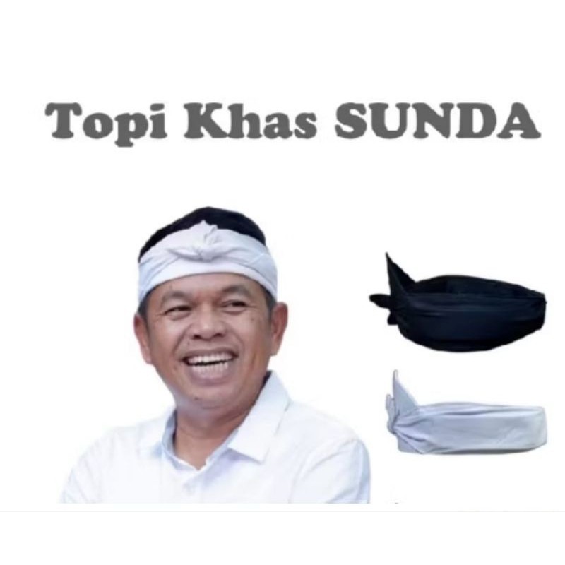 GRATIS BORDIR NAMA - iket kepala sunda/iket kepala pria keren/iket kepala jawa/udeng sunda/udeng bal