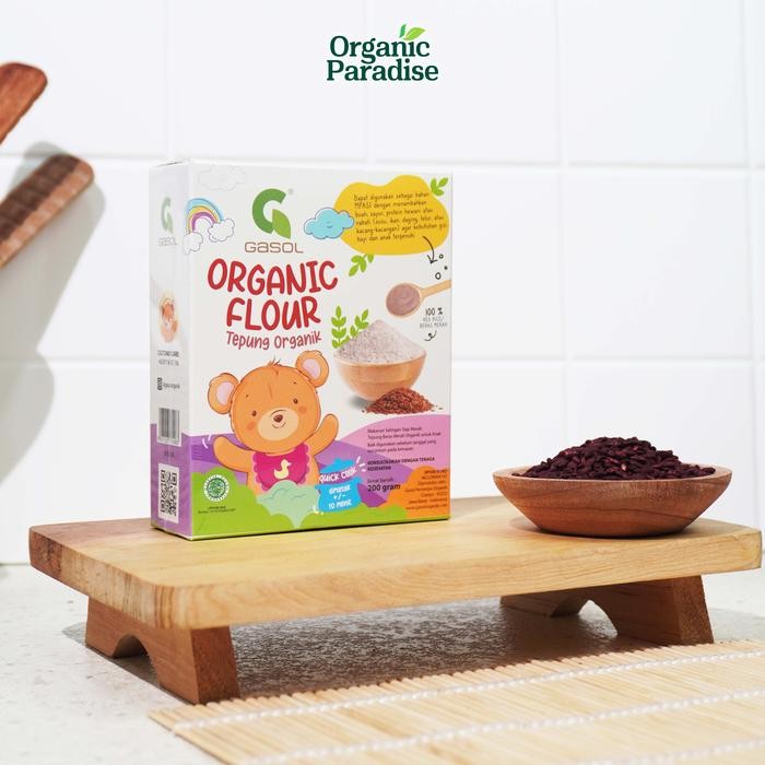 

GASOL Tepung Beras Merah Organik 200gr