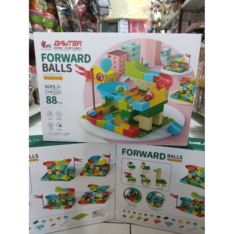 Mainan KKV blocks Forward Balls isi 88pcs