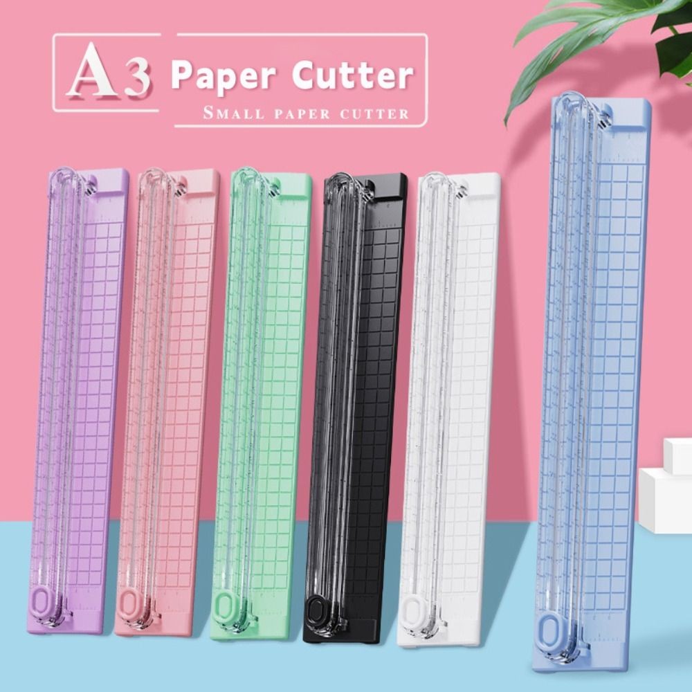 

A3/A4 Paper Cutting Paper Cutter Bidirectional with Pull-out Ruler Paper Cutting Machine Portable Paper Cutting Tool