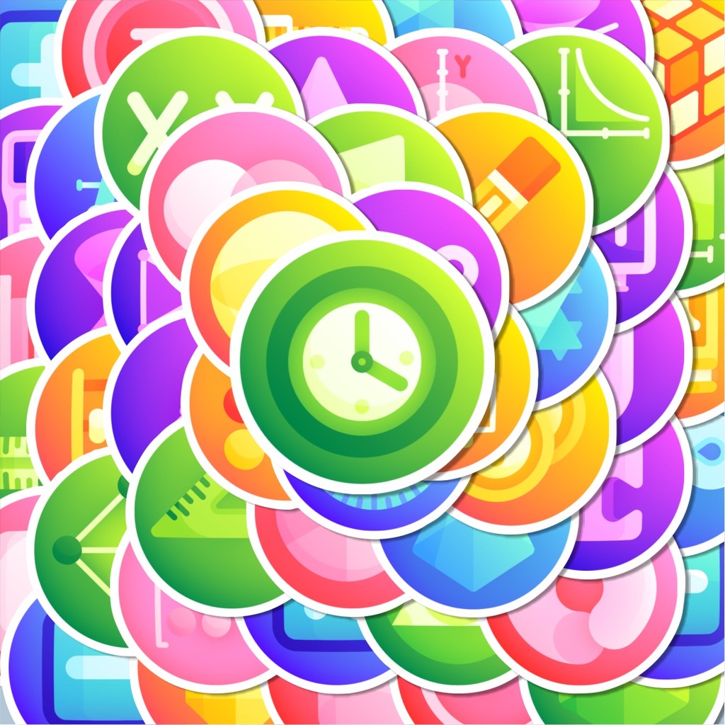 

100PCS Lucu Stiker Math Icon Pack Series [Seri Paket Ikon Matematika] Stiker Aesthetic Stiker Anti Air Stikers Berperekat Waterproof sticker decal buat Motor Helm Buku Journal Koper Casing HP Laptop Botol Minum Hadiah anak