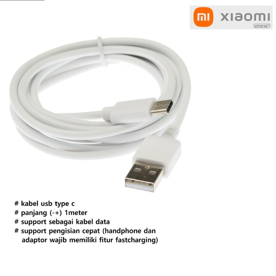 Usb type C kabel charger Xiaomi 11T - Xiaomi 11T PRO - Xiaomi 11 LITE 5G NE - Xiaomi 11i - Xiaomi 11