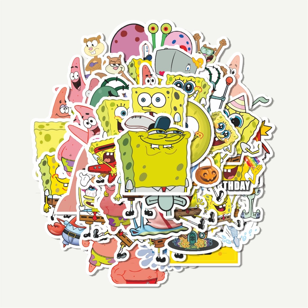 

Sticker Pack Stiker Spongebob Squarepants Universe Series Character Mix 1 | Sticker TUMBLR | Stiker LAPTOP KOPER HELM