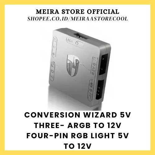 Conversion Wizard 5V Three- ARGB To 12V Four-Pin RGB Light 5V To 12V