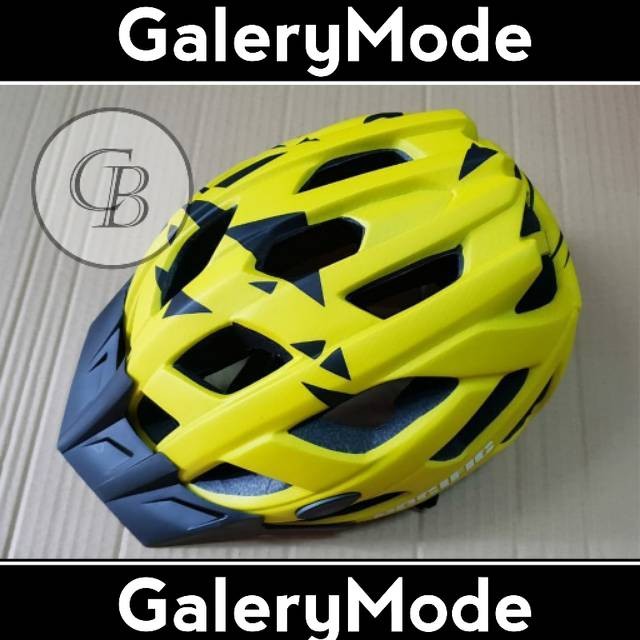 Helm Sepeda Pacific SP-J106 Dengan Lampu Belakang Motif Nyaman Safety Aman Ringan Murah Ori Original