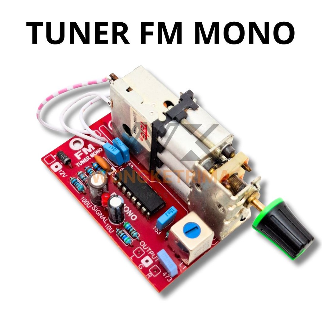 Kit Tuner Fm Mono Penangkap Siaran Radio Fm