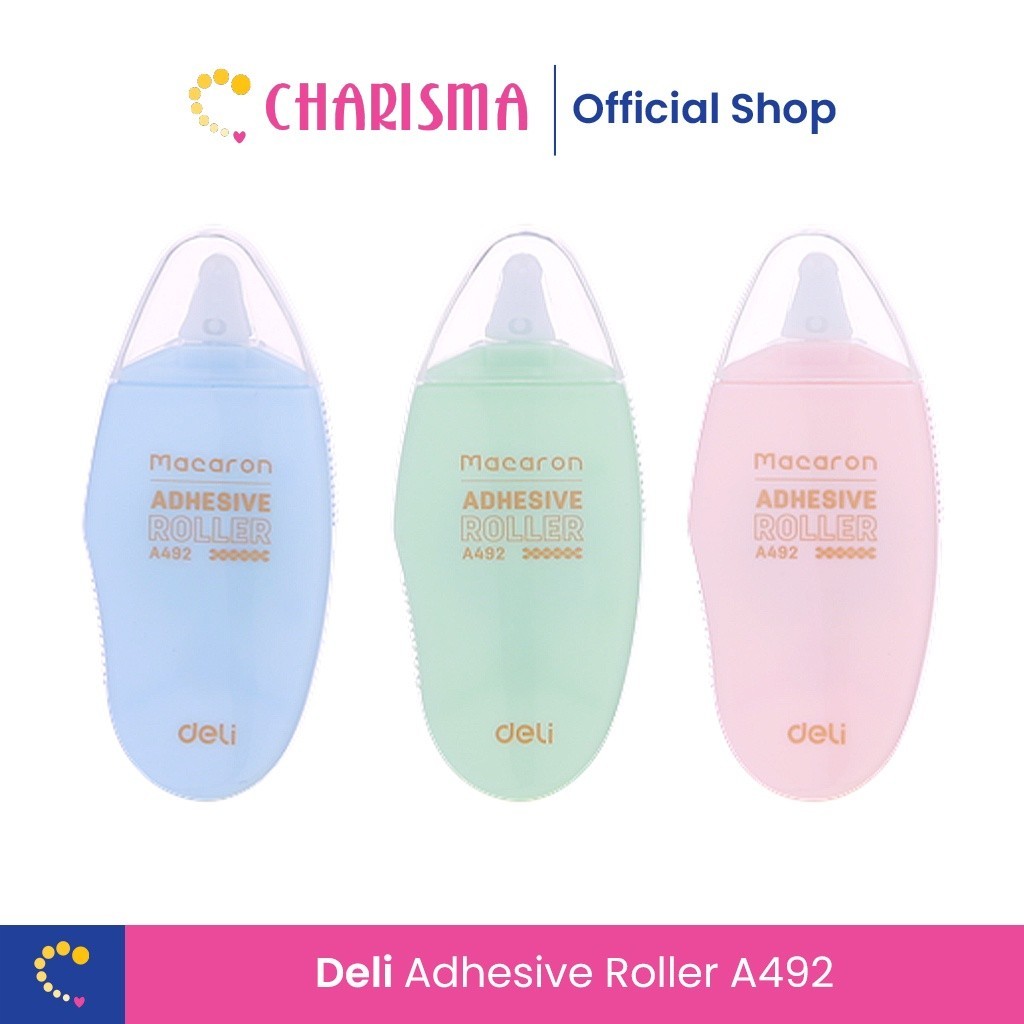

Deli Adhesive Roller - penghapus tinta Roller A492