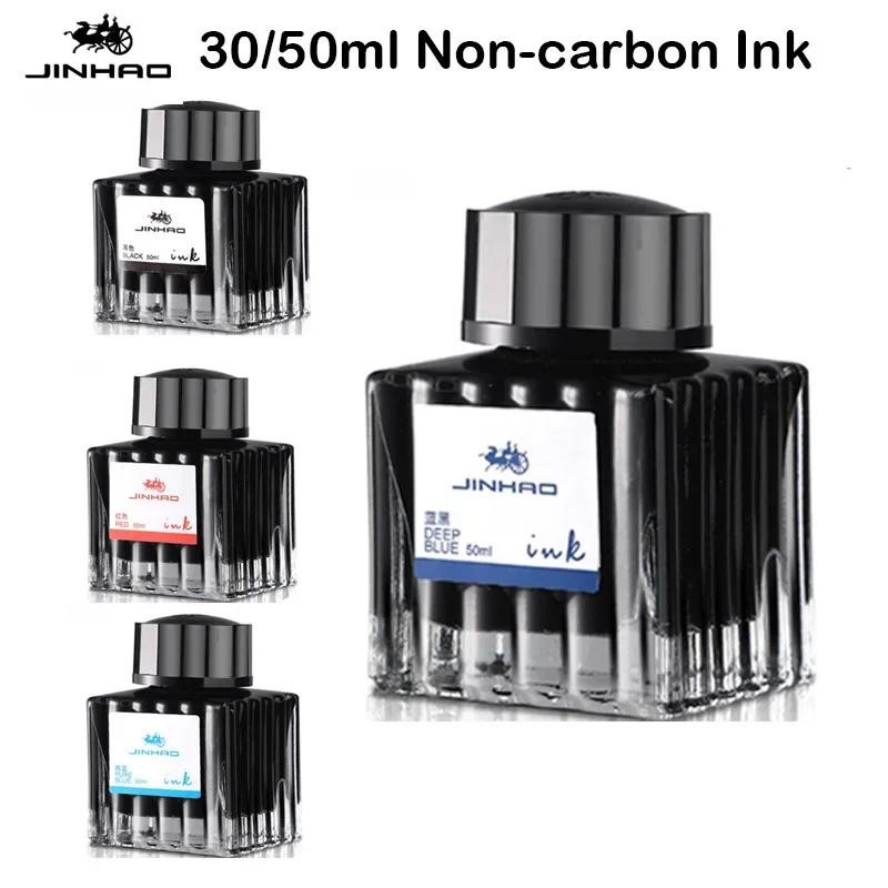 

JINHAO 30/50ml Fountain Pen Ink Cartridge Refill Glass Bottled Pen Non-carbon Ink Fountain Pen Office School Supplies Stationery