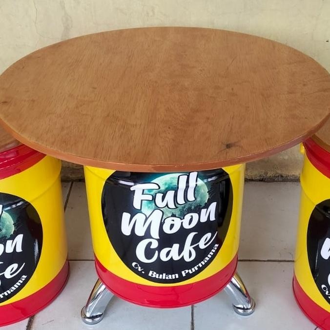 meja tong diameter 40cm