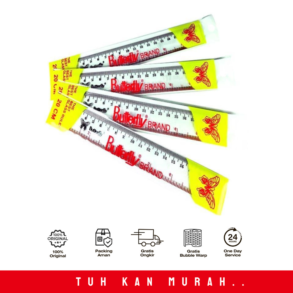

PENGGARIS BUTTERFLY 20CM 30CM