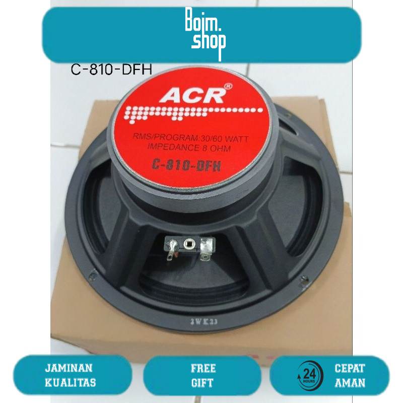 Speaker ACR 8 inch Original // Speaker ACR 8 INCH 818 Wofer // Speaker ACR 8 inch C-810 DFH Full Ran