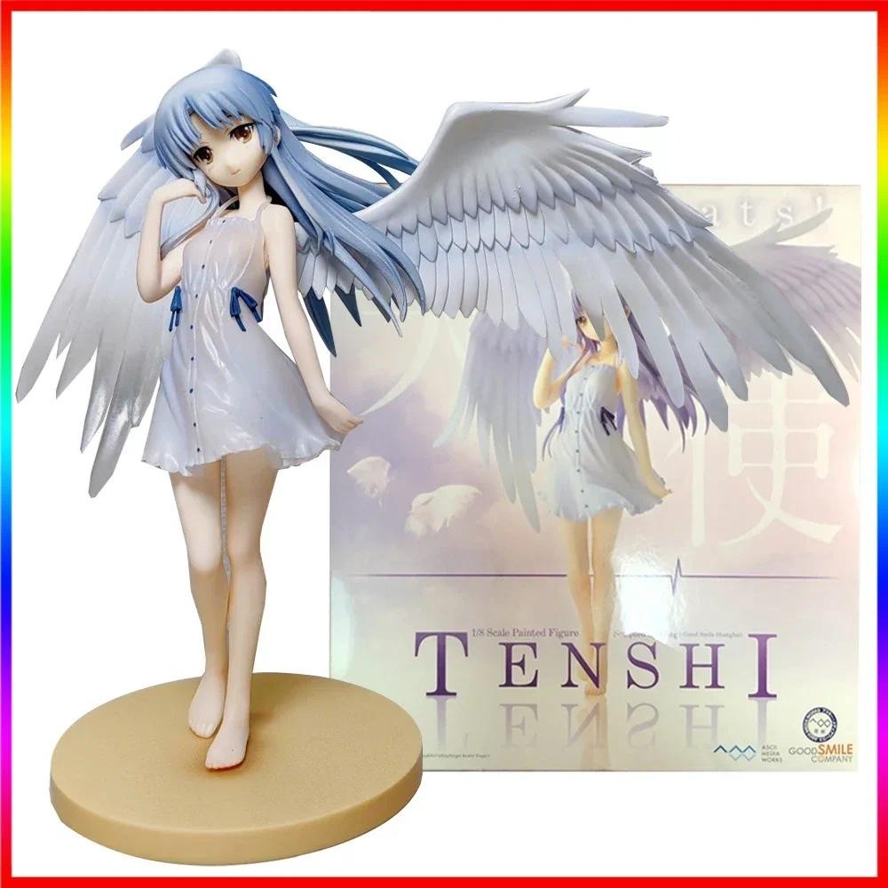 13CM Anime Angel Beats Tachibana Kanade Figure 1/8 Scale Angel Girl Standing Model PVC Action Figure