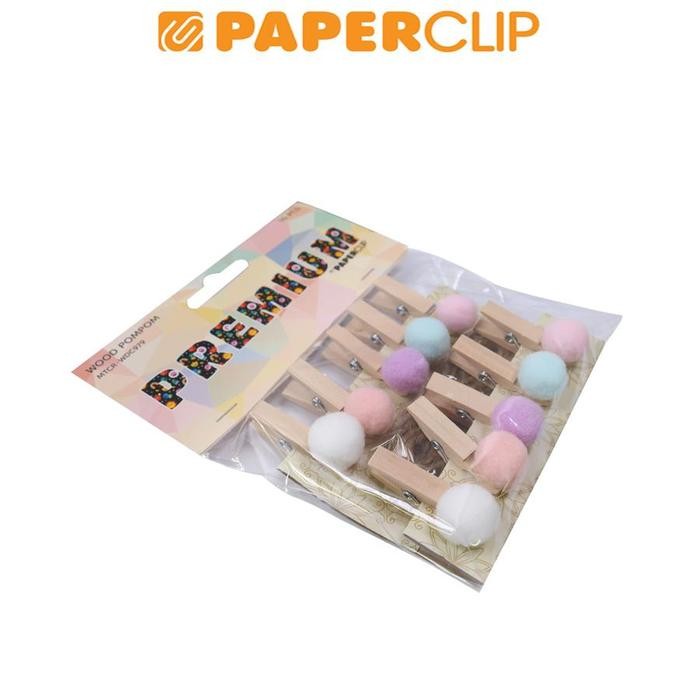 

Promo PENJEPIT KAYU / CLIP WOOD WDC979 10P CLAP POMPOM