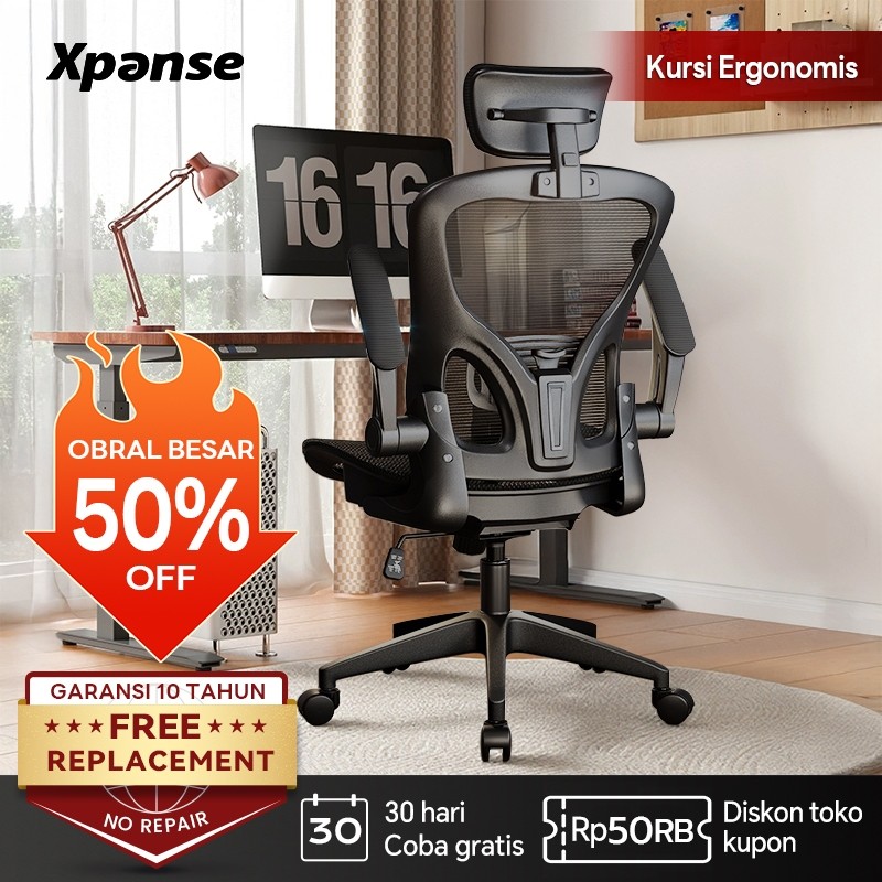 

Xpanse W901 Kursi Gaming/Kursi Ergonomis/Kursi Kantor/Kursi Belajar Kerja [Uji Coba Gratis 30 Hari]