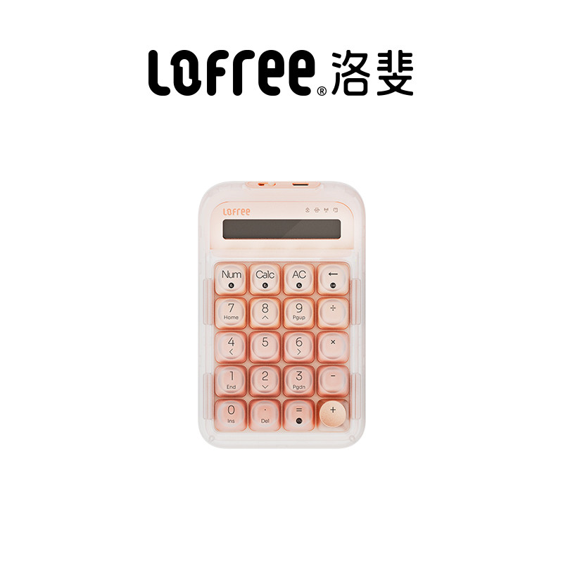 Lofree DOT Foundation Wireless Mechanical Numeric Keyboard Bluetooth Stylish Girls High-Looking Comp