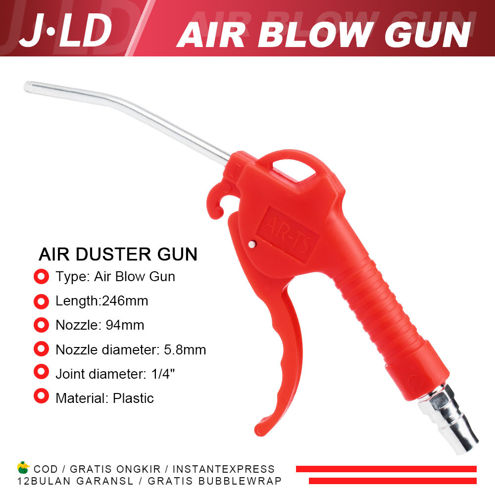 

JLD Air Duster - Air Blow Gun - Semprotan Angin Plastik OREN MERK yang terkenal itu