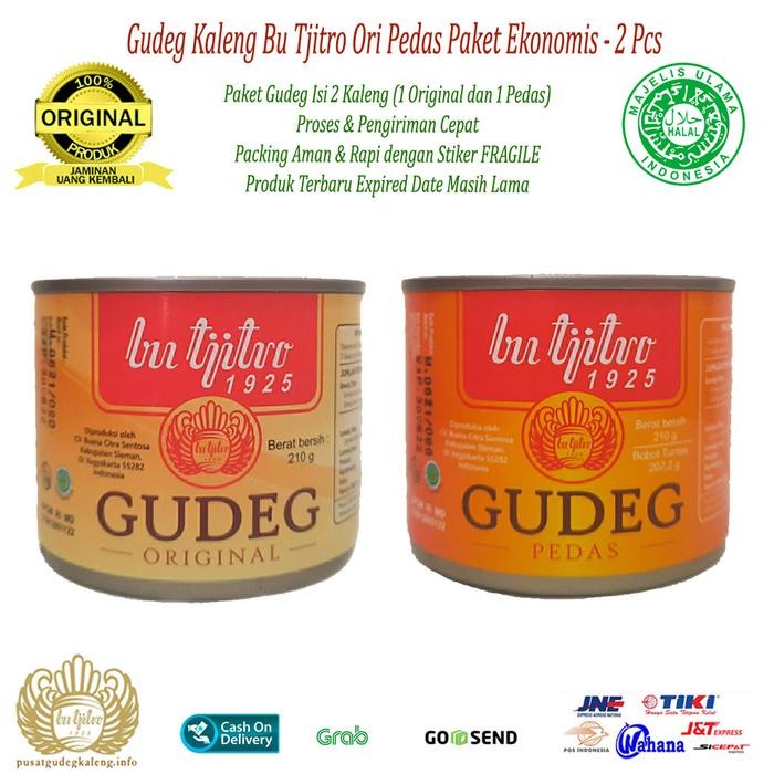 

[TERLARIS] Gudeg Kaleng Bu Tjitro Original Pedas Paket Ekonomis[TERLARIS ]