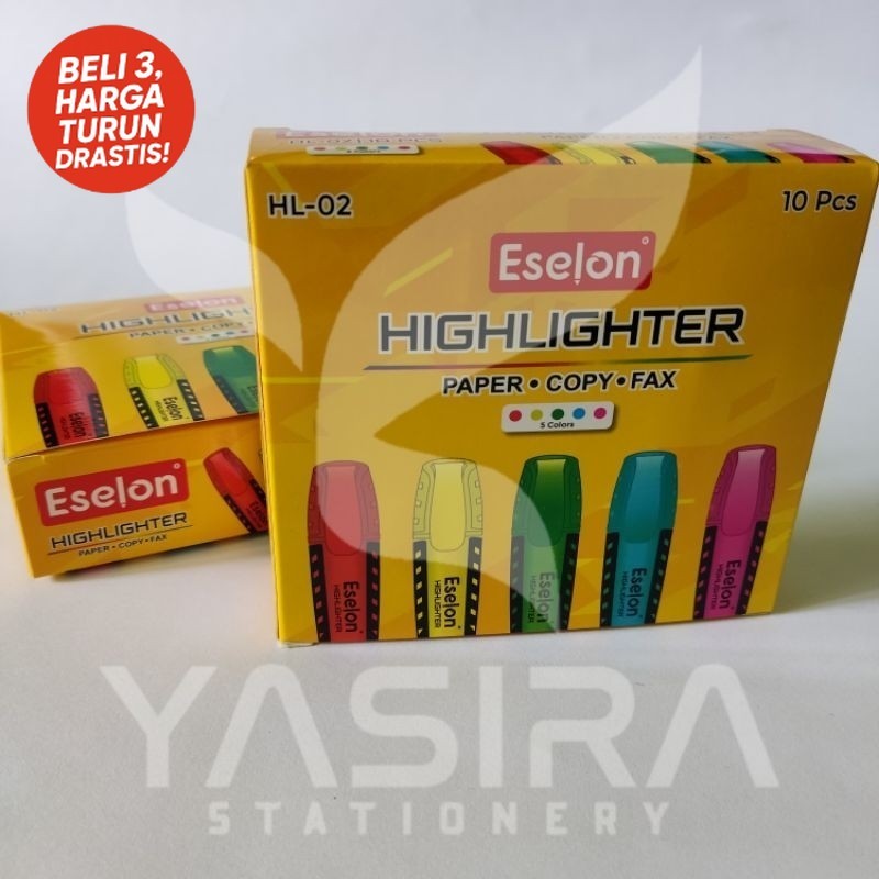 

SATU PACK 10 PCS Stabilo eselon