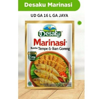 

Marinasi Desaku Bumbu Tempe & Ikan Goreng GA16L 10 PCS