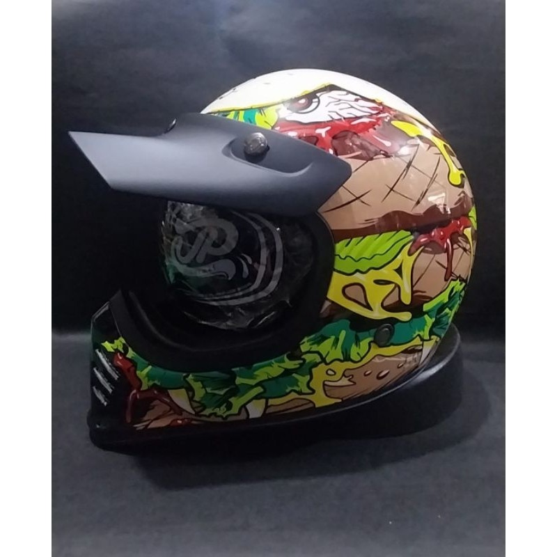 HELM JPX SIGNATURE MOTIF-HELM CAKIL