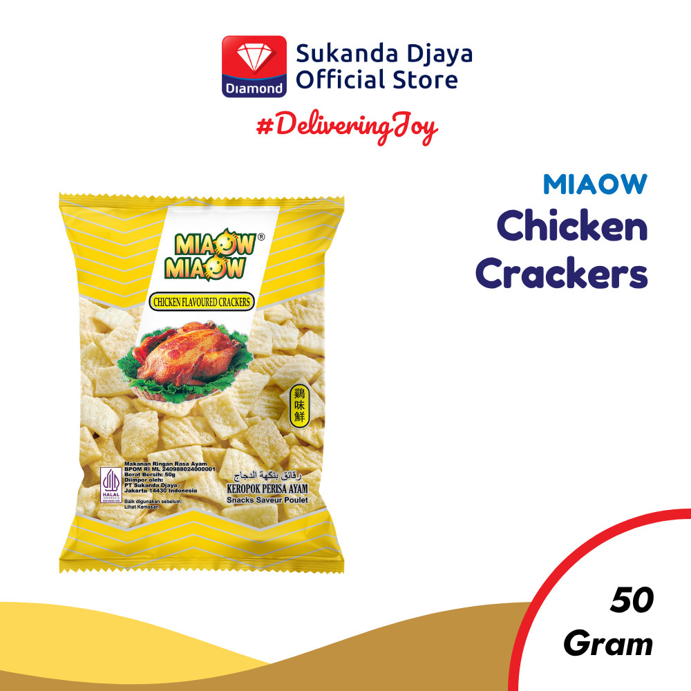 

MIAOW MIAOW Chicken Crackers 50 GR