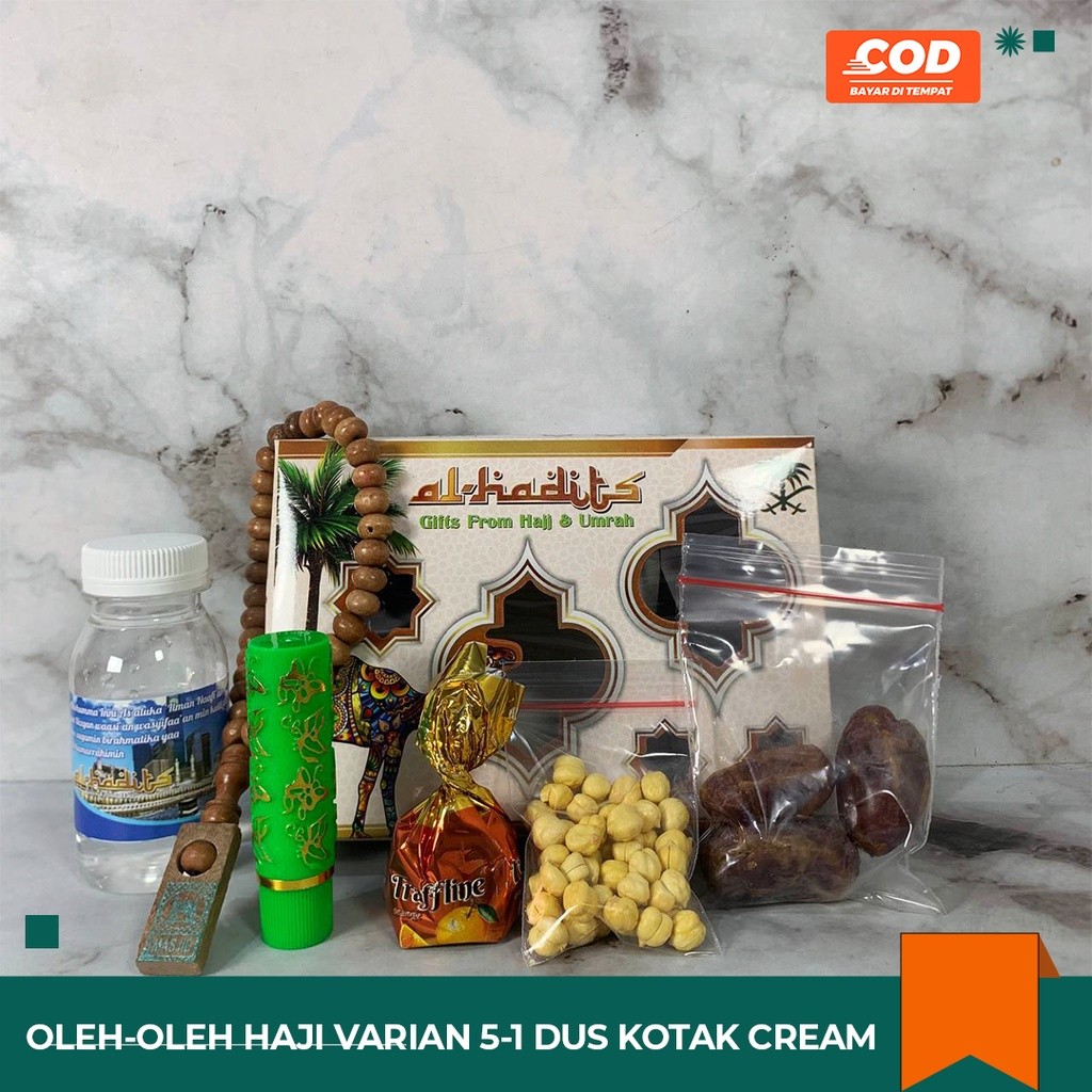 

PAKET OLEH OLEH PREMIUM SEKAT 5 ZAMZAM KHALAS COKLAT TASBIH KACANG ARAB PLUS LIPSTICK VARIAN 1