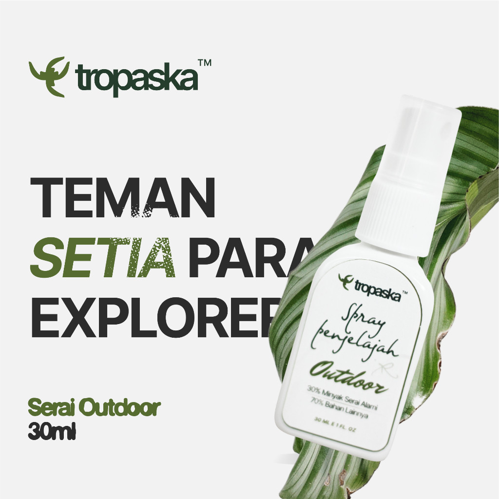Anti Nyamuk Spray Outdoor Tropaska Pengusir Nyamuk Traveling