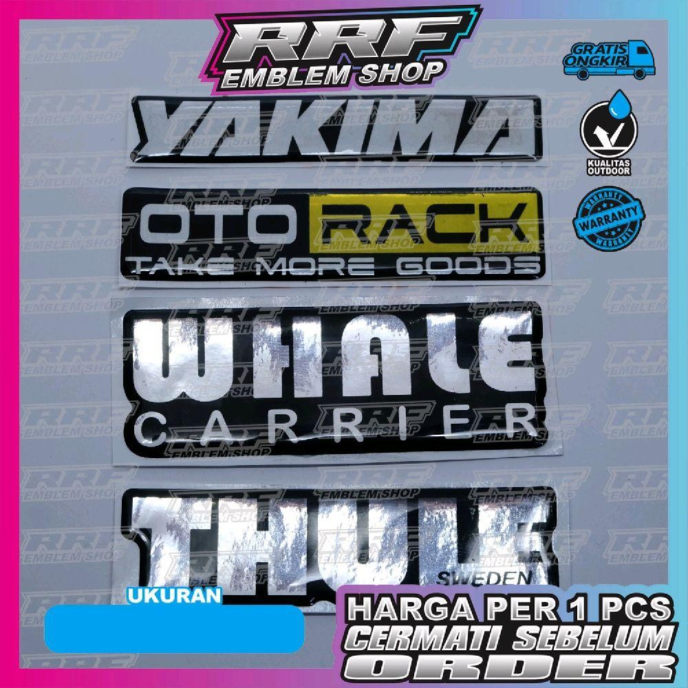 emblem timbul ROOF BOX / emblem ROOF BOX/ RACK