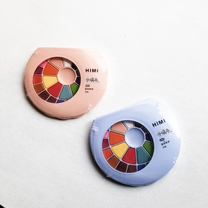 

Miya Himi Watercolor Block 24/38 Color - Blue 24 Warna