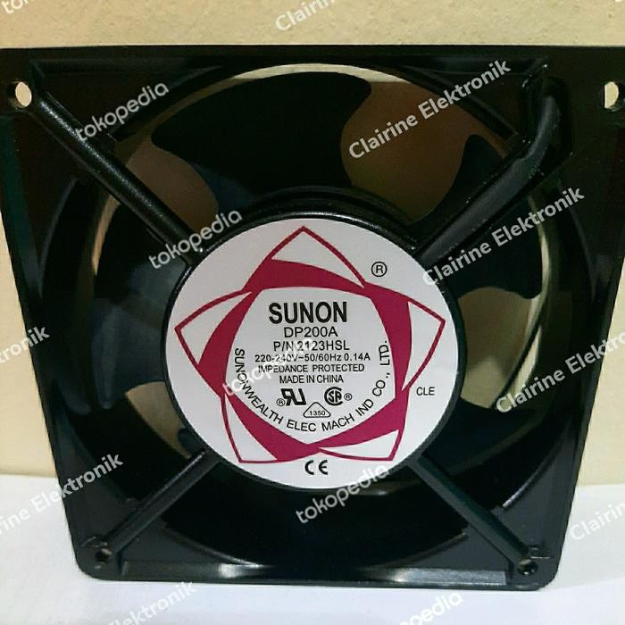 Fan AC 12cm sunon 220v