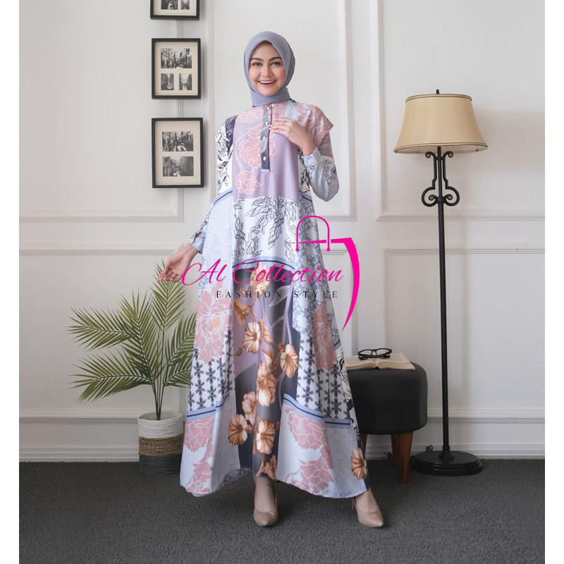 AL TERMURAH   - DRESS LUNY SILK