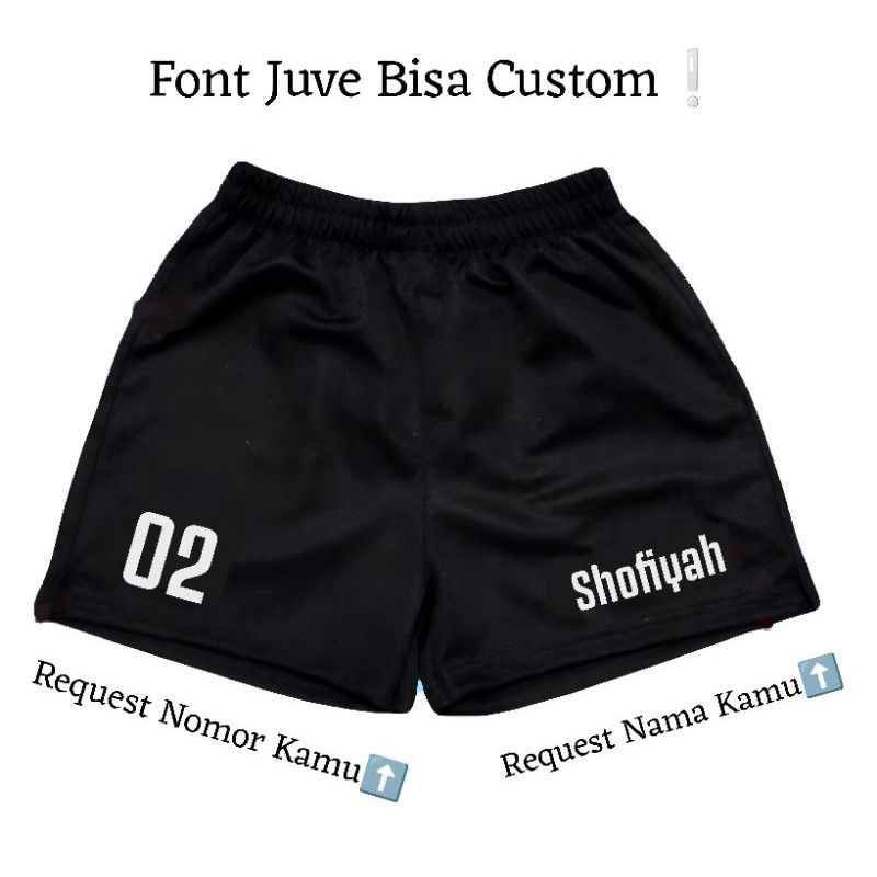 Celana Voli Custom Nama Nomor/ Request Nama dan Nomor/ Custom Nama Voli Cewek Cowok/ Custom Nama
