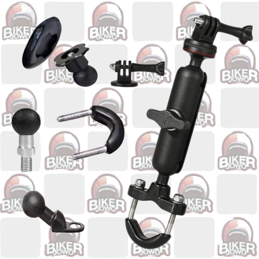 Motowolf Bracket Insta 360 Action Camera Mounting Motor Cam Holder Cam Holder Motor - Action Camera 