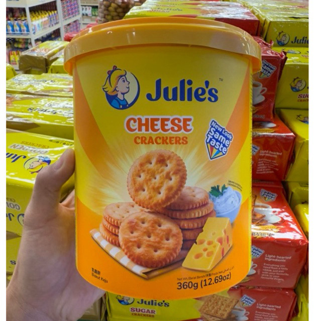 

julies cheese crackers / julies stick 360gr