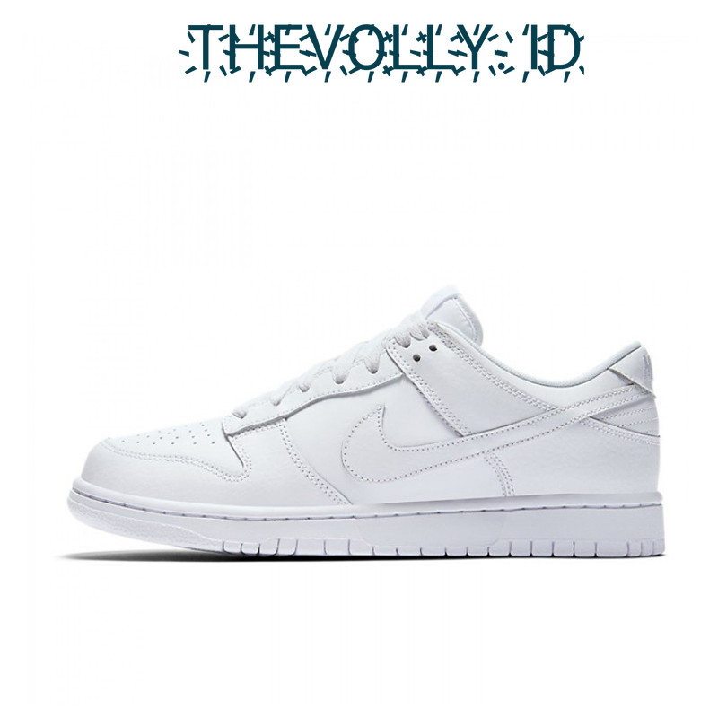 Sepatu Nike SB Dunk Low Triple White BNIB Original / Sneakers Pria