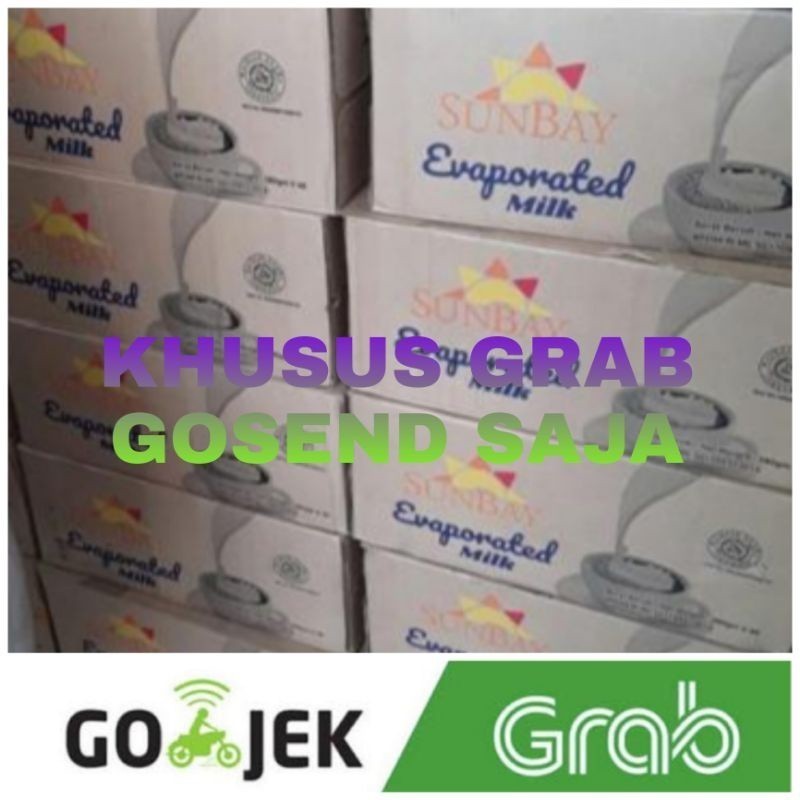 

evaporasi sunbay 1 dus/evaporasi sunbay 1 karton / 24 kaleng khusus grab gosend