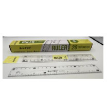 

PENGGARIS GARISAN V-TEC RULER TRANSPARANT 20 CM TYPE RL-1020.3