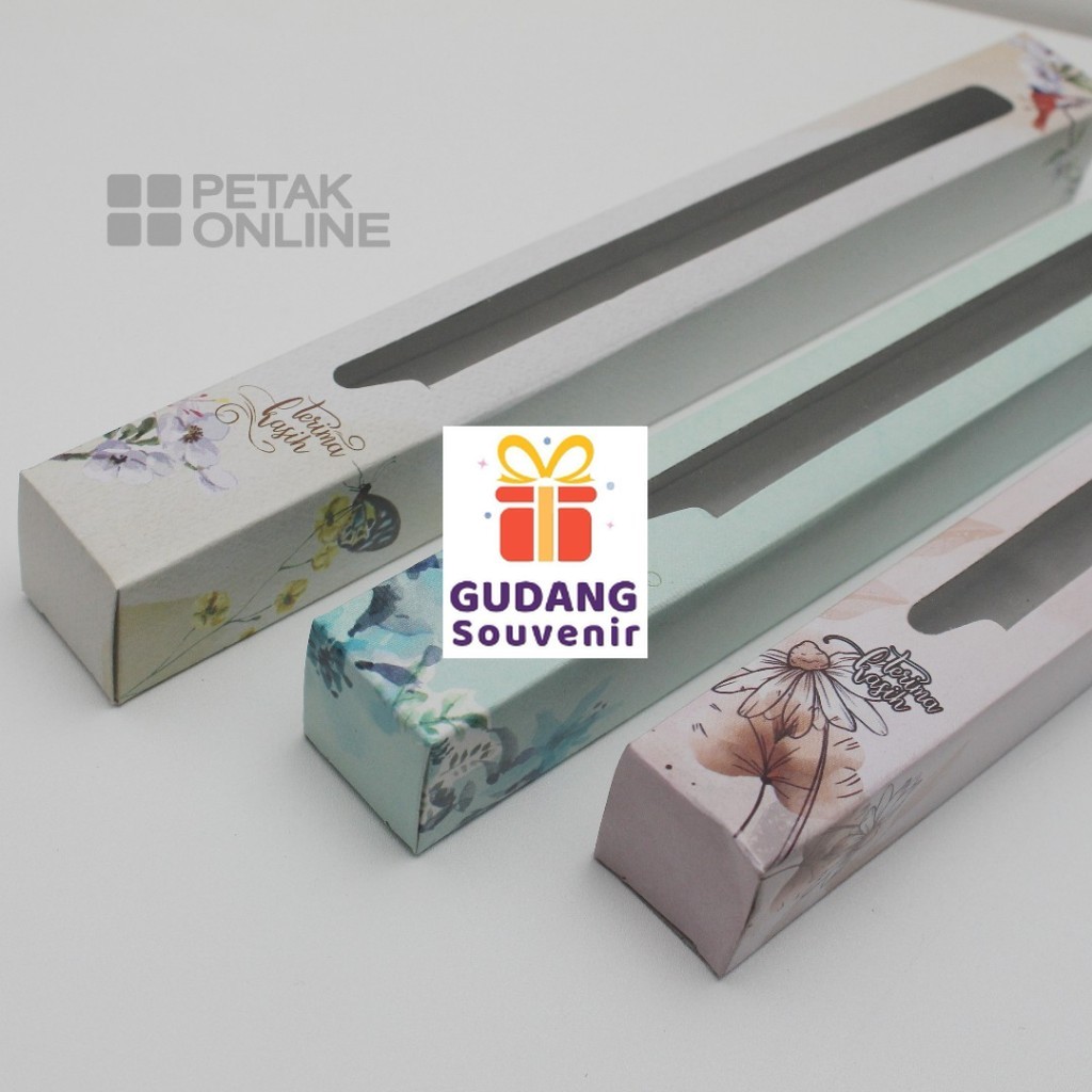 

50 Pcs Box Kemasan Kipas 24 x 2,8 Cm Harga Murah