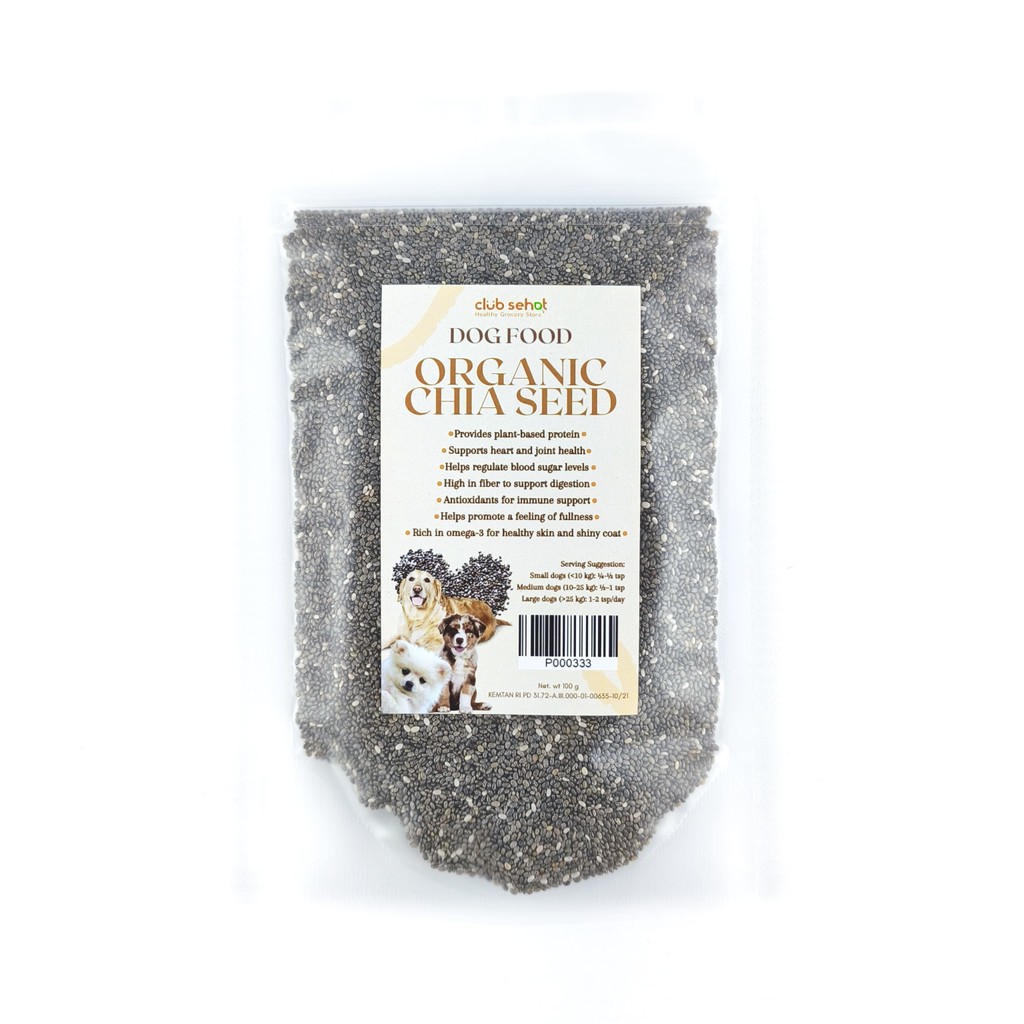 

Club Sehat Dog Food Organic Chia Seed 100Gr