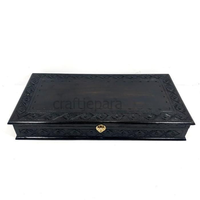 Ukiran Kotak Wadah Menyimpan Pusaka & Pusaka CJ4343