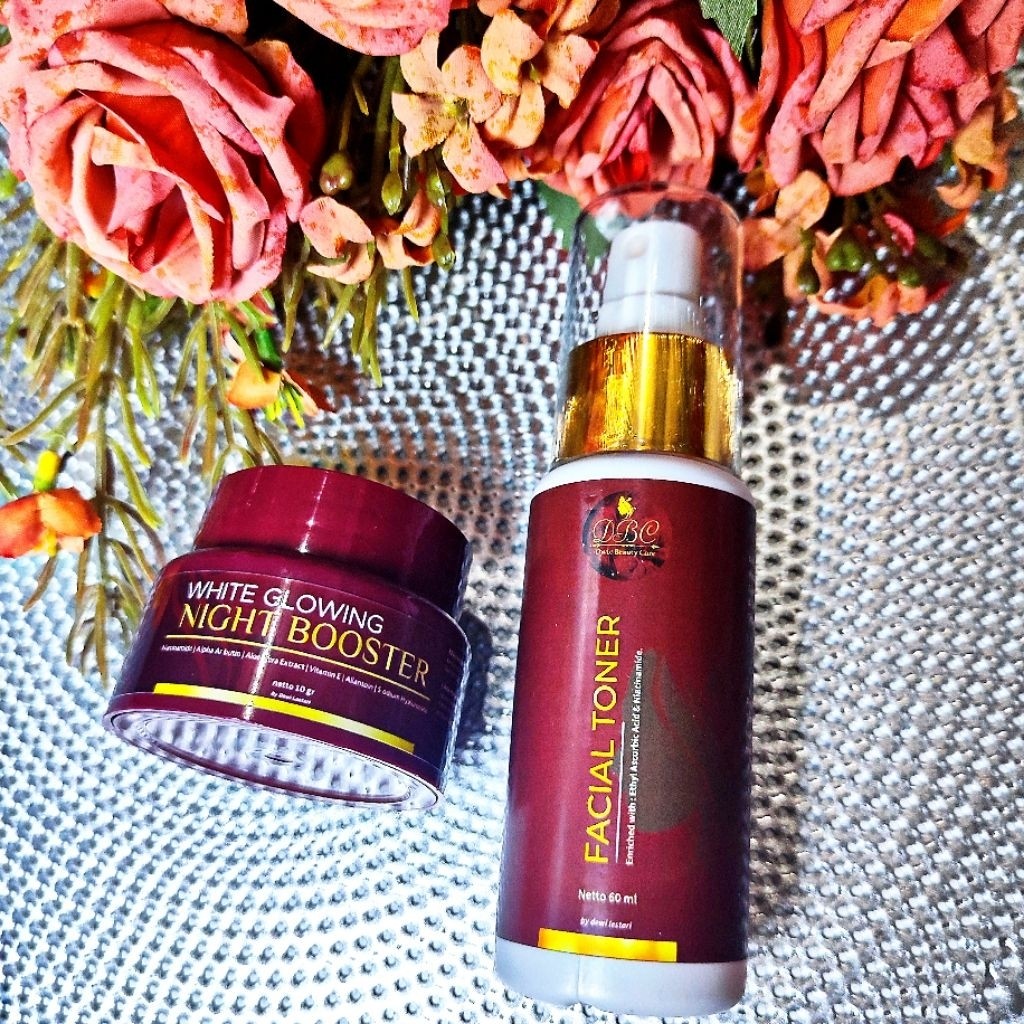 [BHS] DBC SKINCARE CREAM MALAM + TONER