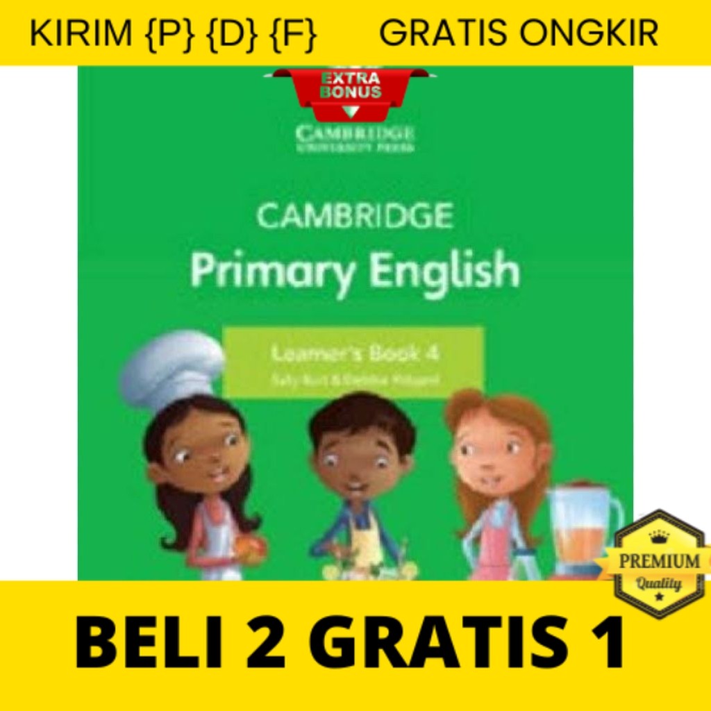 

{P} {D} {F} Buku Cambridge Primary English Learners Book 4