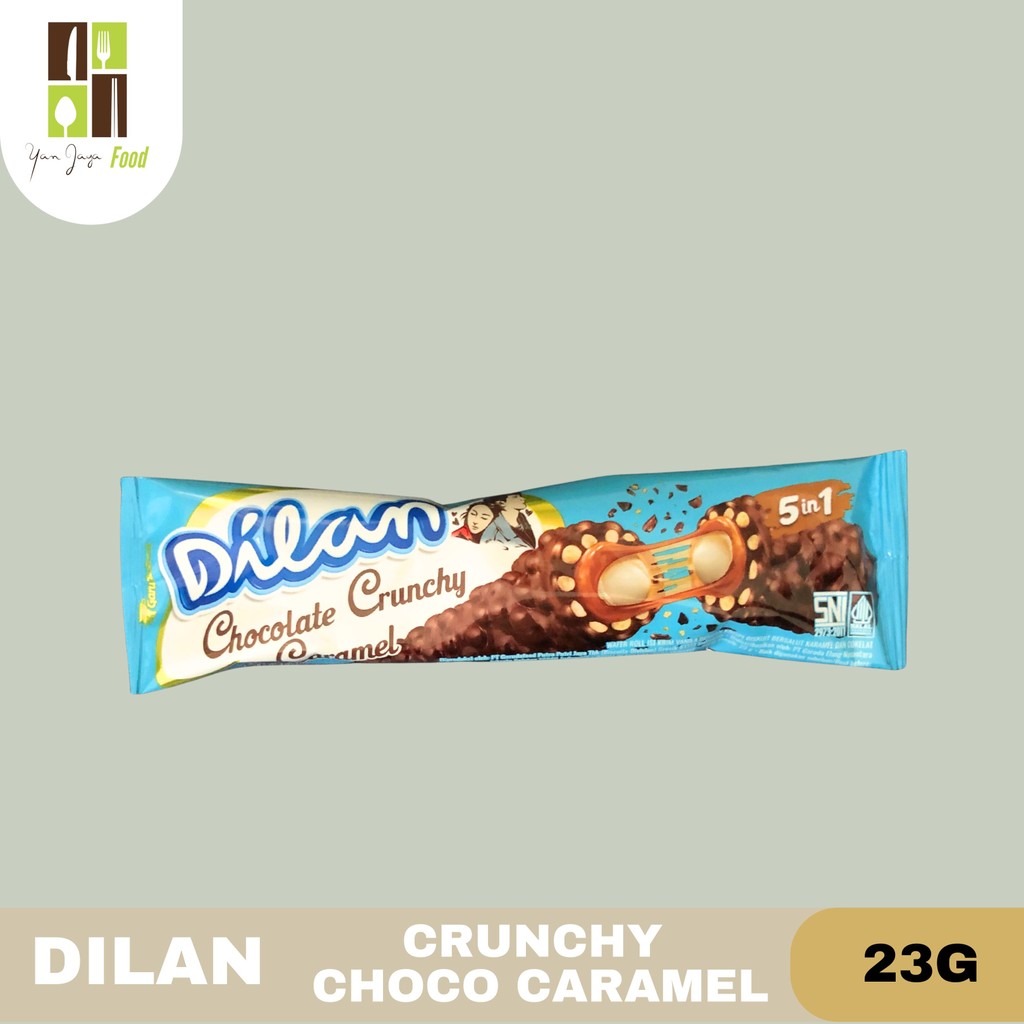 

Dilan Chocolate Crunchy Caramel 23g - 1PC / Dilan Choco Caramel / Wafer Roll Caramel