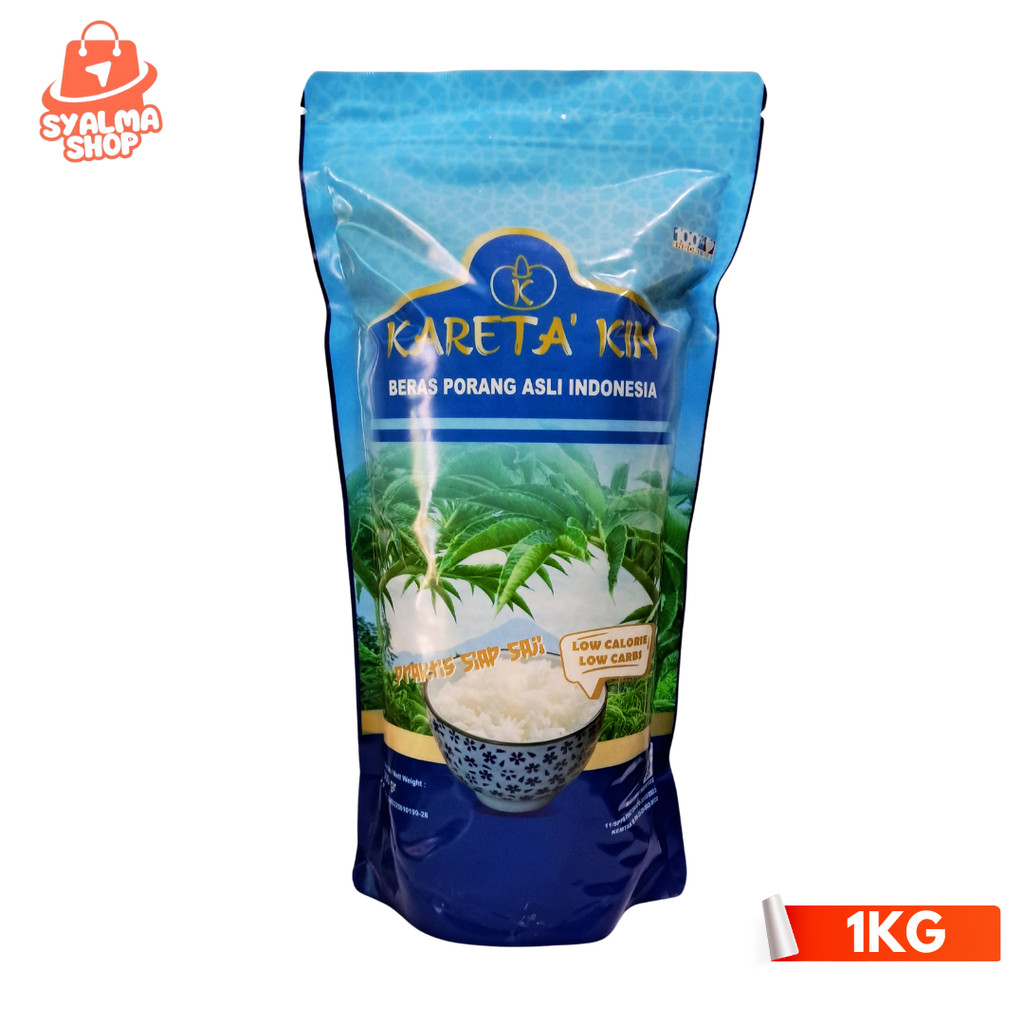 

Kareta Kin Beras Porang 1kg Shirataki Konjac Rice Diet Rendah Kalori Karbohidrat Lemak