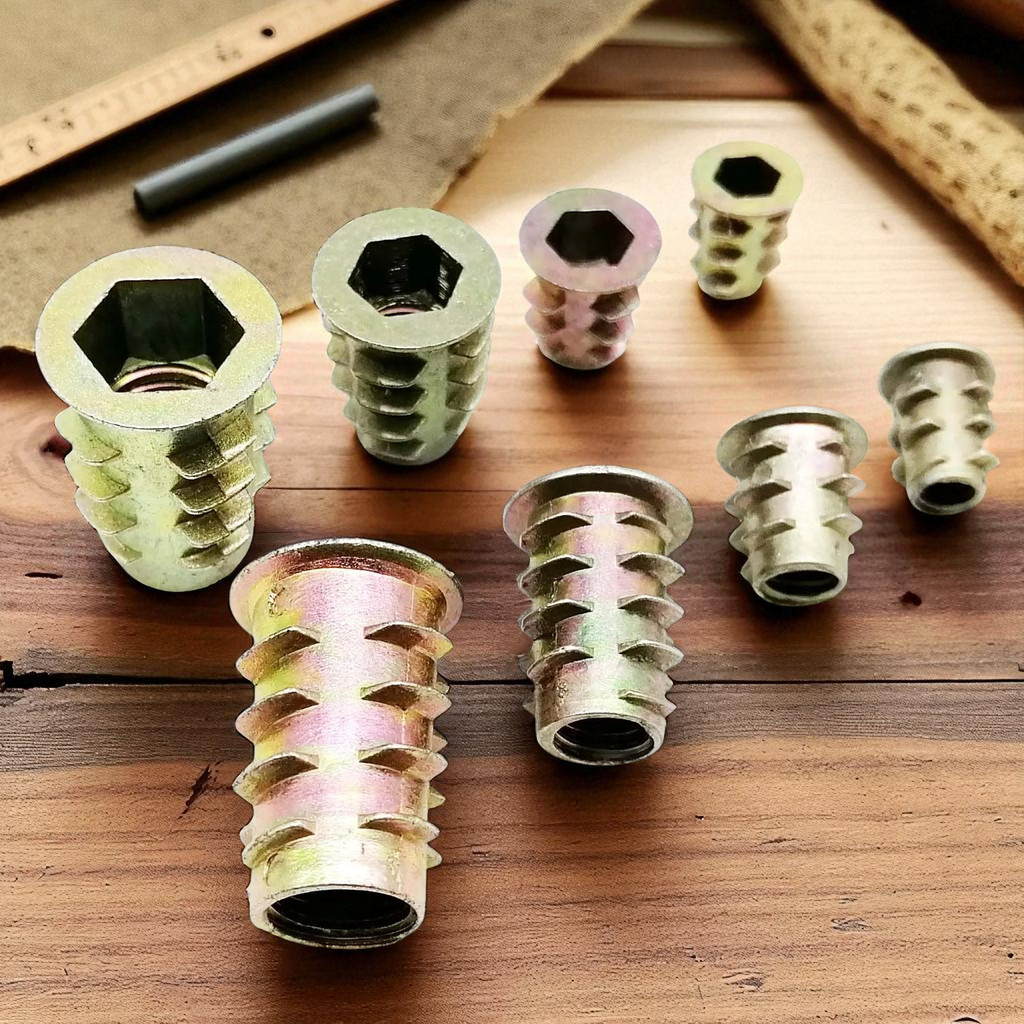 

FMA Mur Ulir Zinc Alloy Rivet Nuts with Inner Outer Teeth 6mm 50PCS - F-50M6