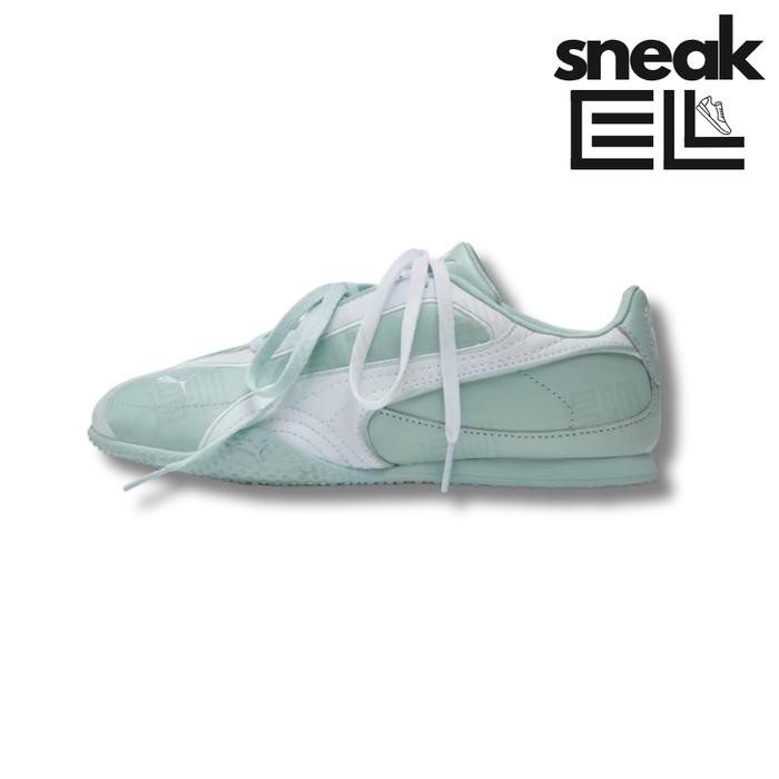 Puma Bella V2 Leather Peaceful Blue Original Sepatu Kasual Unisex/Casual Shoes 404043-04